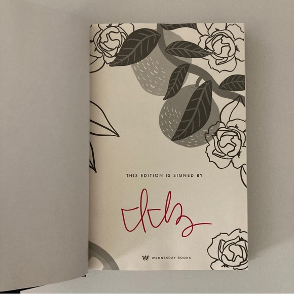 3 SIGNED OwlCrate Books Threads that Bind Sweet & Bitter Magic Together we Burn - Picture 9 of 13